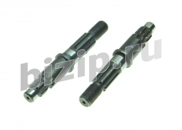 Вал редуктора бензокосы 10 шлицев, 86 мм (М10*1 L) фото №17459