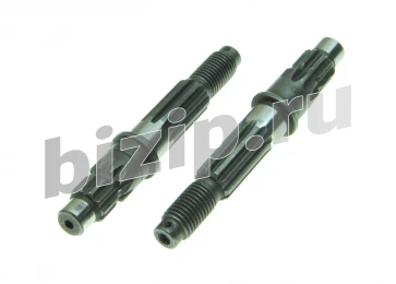 Вал редуктора бензокосы 10 шлицев, 88 мм (М10*1,25 L) фото №17460